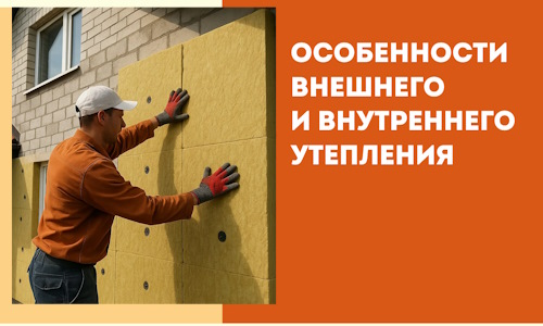 Какие особенности внешнего и внутреннего утепления в Фурманове