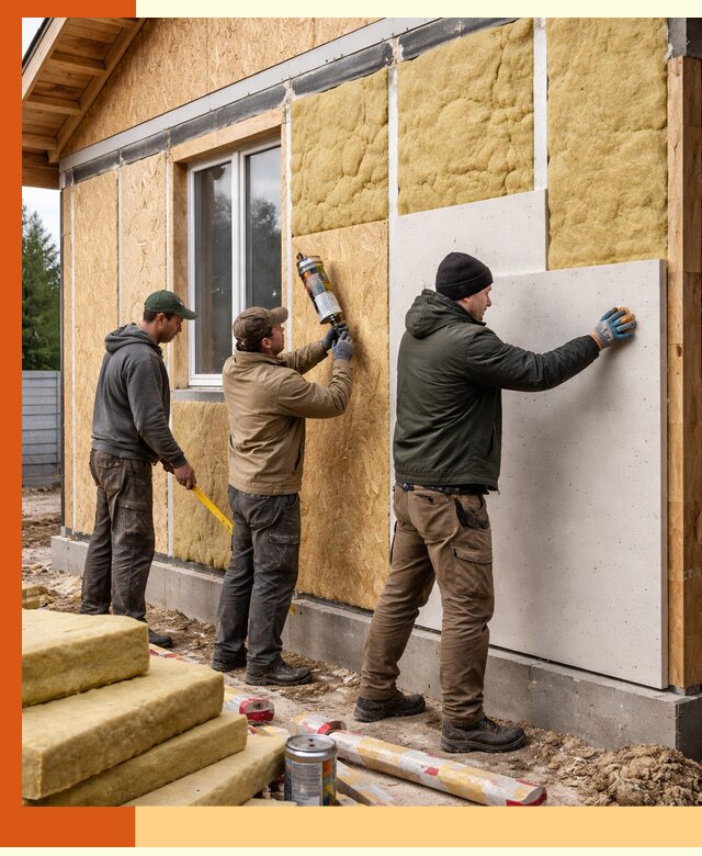 Профессиональное утепление дома из SIP-панелей в Фурманове