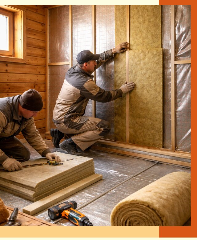 Утепление бани изнутри в Фурманове под ключ от 4279 руб./м² | ТепломастерФрв