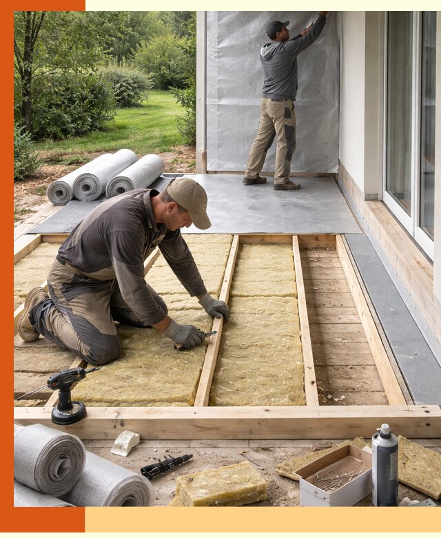 Утепление террасы в Фурманове — тепло и защита круглогодично