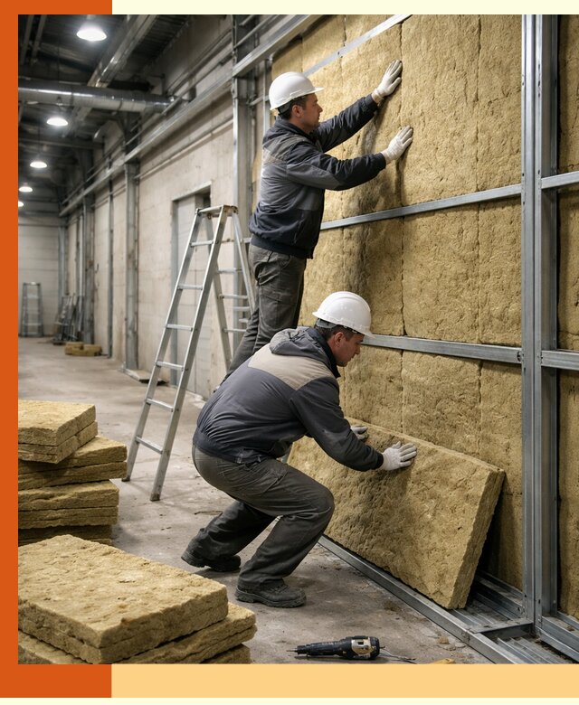 Утепление цеха под ключ в Фурманове с гарантией качества