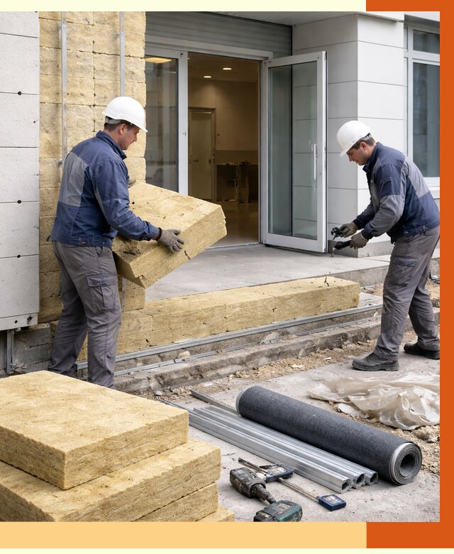 Утепление медицинского центра в Фурманове под ключ от 12735 руб./м² | ТепломастерФрв