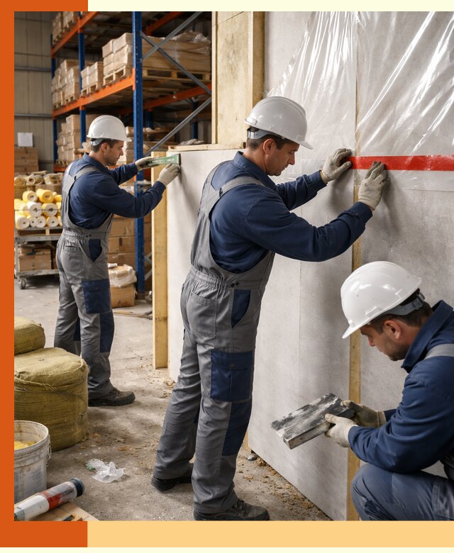 Утепление теплого склада под ключ в Фурманове