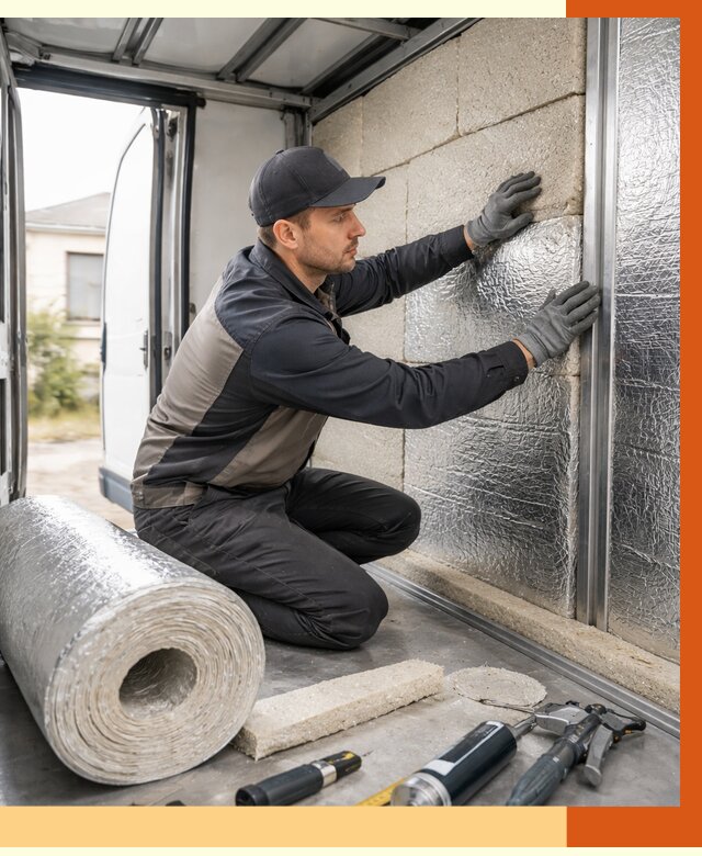 Утепление фургона рефрижератора в Фурманове от 12735 руб./м² под ключ | ТепломастерФрв