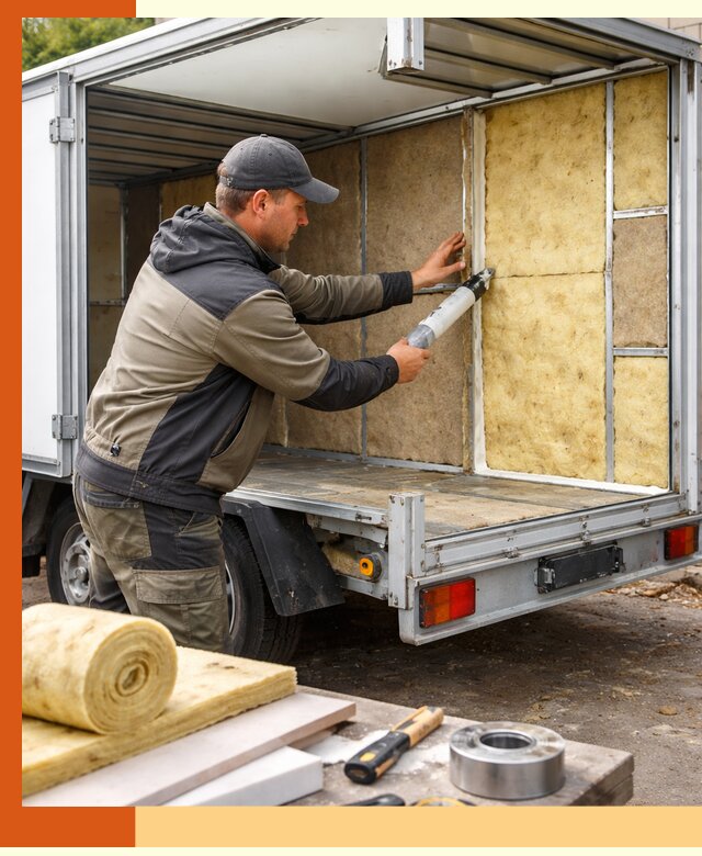 Профессиональное утепление прицепа в Фурманове для любых условий