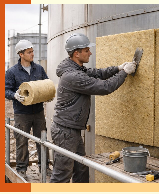 Профессиональное утепление резервуара и теплоизоляция в Фурманове