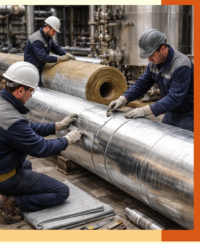 Утепление технологического оборудования в Фурманове от 4279 руб. за м2 | ТепломастерФрв