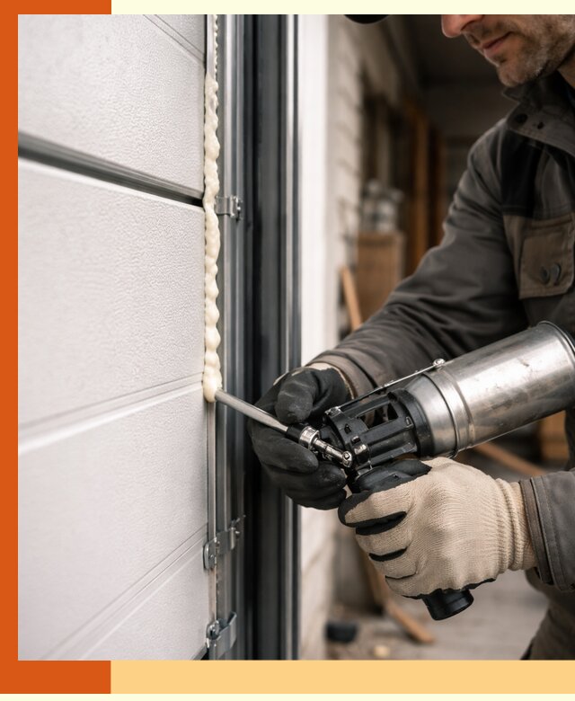 Заполнение пустот ворот в Фурманове профессионально и герметично