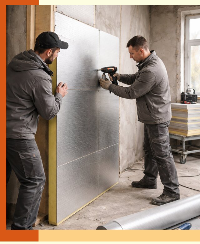 Утепление PIR панелями домов и зданий в Фурманове