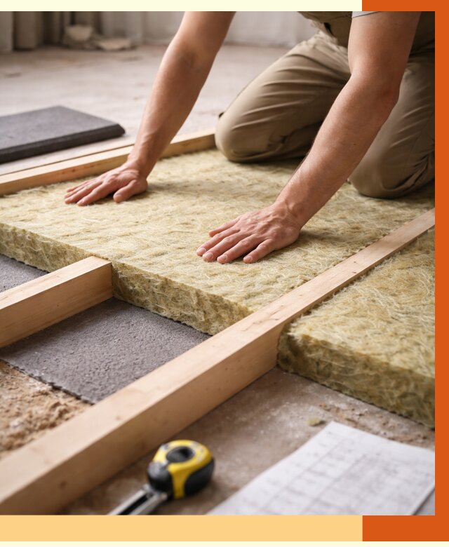 Шумоизоляция пола в Фурманове от 1274 руб./м² — профессиональная звукоизоляция | ТепломастерФрв