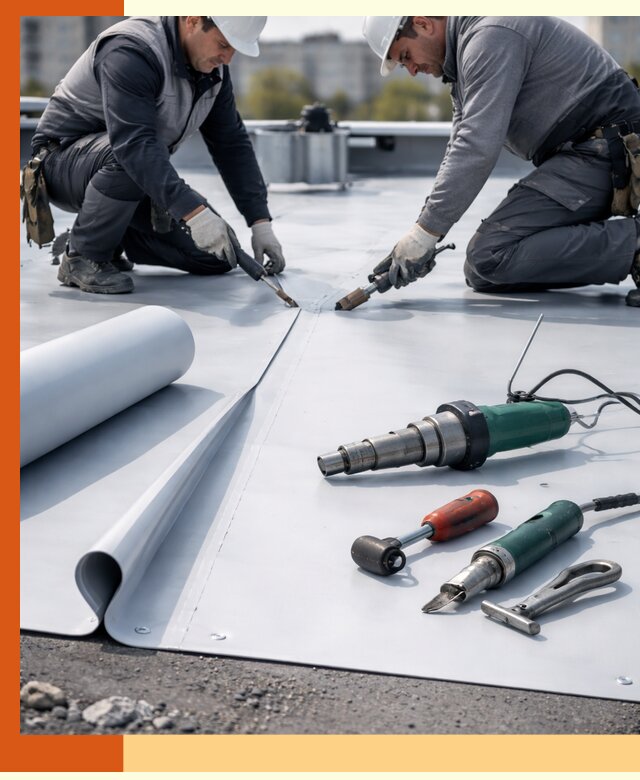 Гидроизоляция мембранной кровли в Фурманове: монтаж и ремонт быстро