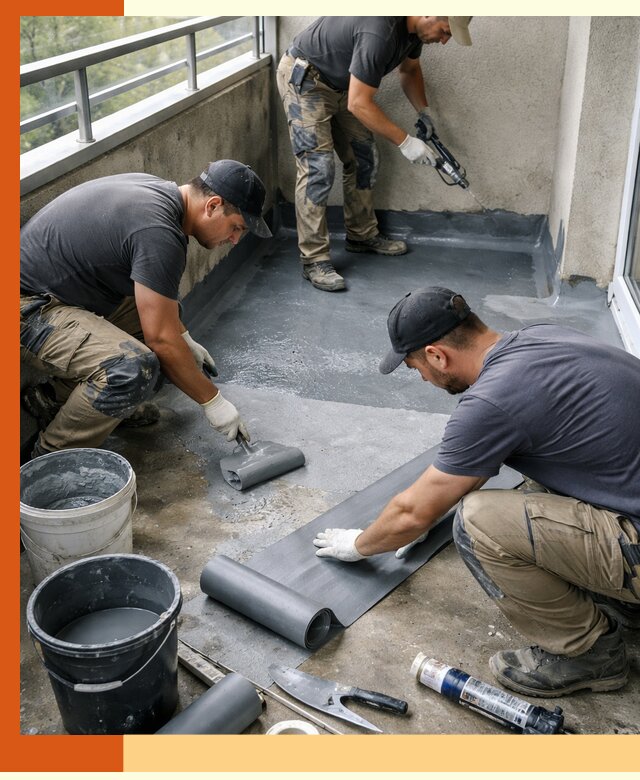 Гидроизоляция балкона в Фурманове: надежная защита от протечек