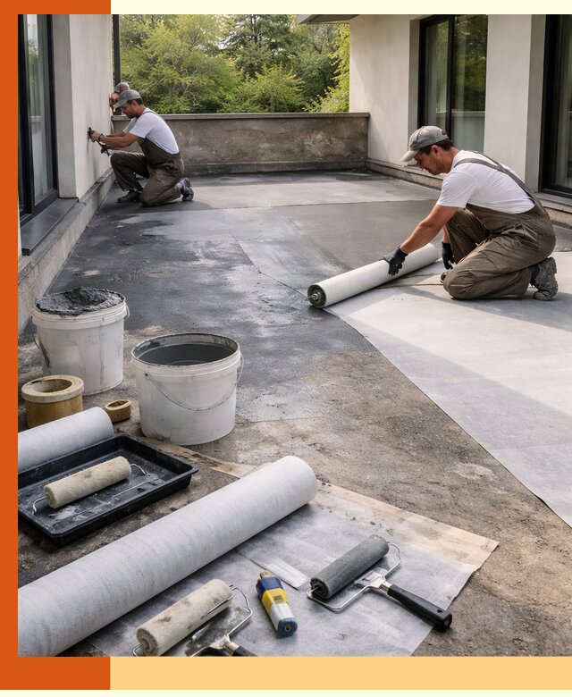 Гидроизоляция террасы в Фурманове — надежная защита от влаги и протечек