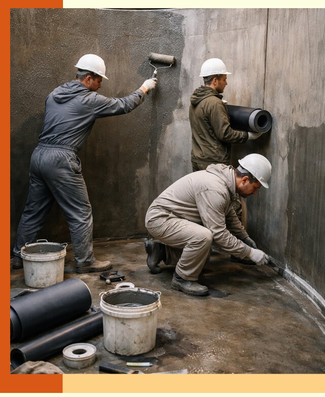 Гидроизоляция резервуара профессионально в Фурманове