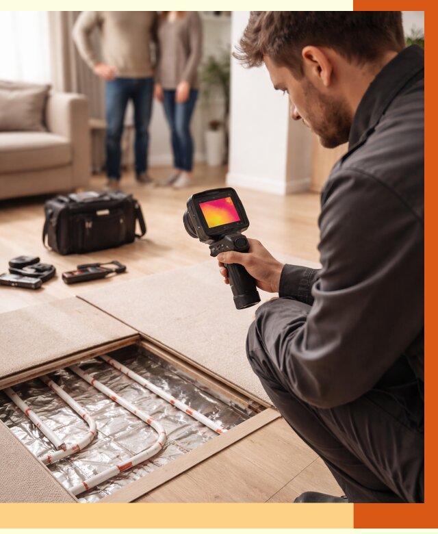 Тепловизионное обследование теплого пола в Фурманове от 4585 руб. — ТепломастерФрв