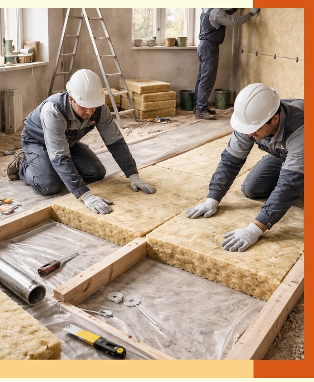 Восстановление теплоизоляции в Фурманове от 8660 руб. — ремонт утепления под ключ | ТепломастерФрв