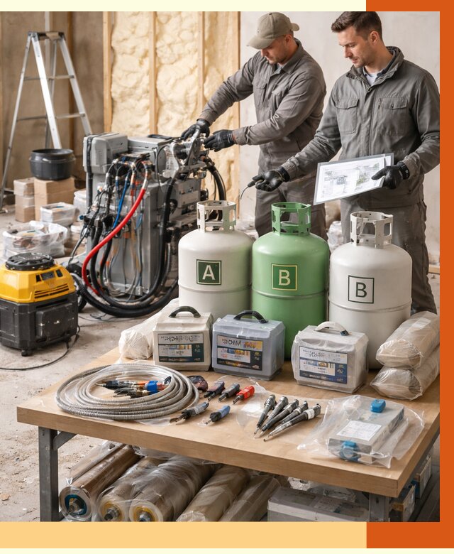 Продажа компонентов ППУ с консультацией в Фурманове от 4279 руб. | ТепломастерФрв